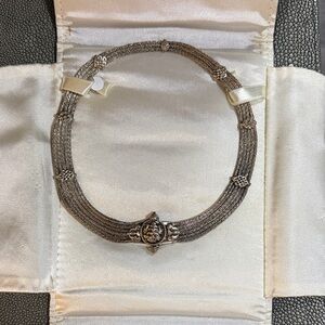 Vintage Elegant Silver Necklace